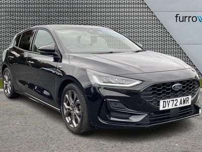 Black Used 2022 Ford Focus ST-Line Hatchback | £15,790 (Fair price)