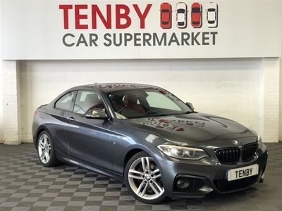 used BMW 225 2 Series 2.0 D M SPORT 2d 215 BHP