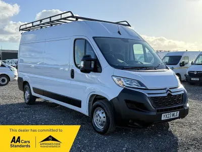 Used Citroën Relay 140 HP (102 kW) 2023 White Van