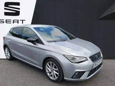 Used Seat Ibiza FR 94 HP (69 kW) 2023 Silver Hatchback