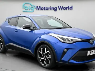 Used Toyota C-HR Design 122 HP (89 kW) 2021 Blue SUV