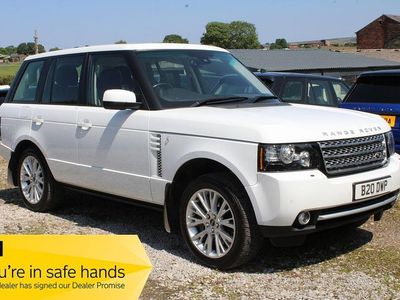 White Used 2012 Land Rover Range Rover S SUV | £24,950