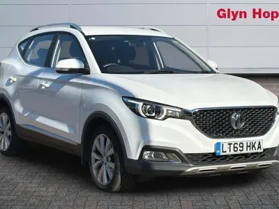 Used MG ZS Excite 106 HP (77 kW) 2019 White SUV