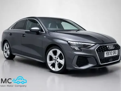 Used Audi A3 S-Line 150 HP (110 kW) 2021 Grey Sedan