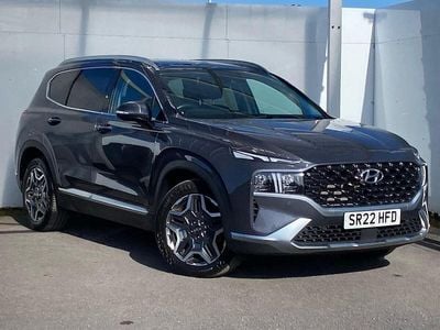 Begagnad Hyundai Santa Fe Ultimate 230 HK (169 kW) 2022 Blå SUV