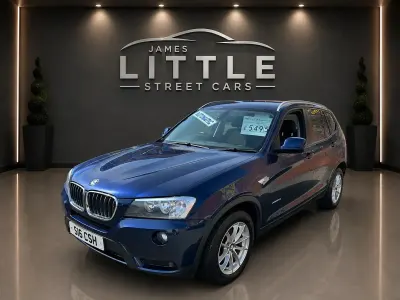 Used BMW X3 Impressive 184 HP (135 kW) 2011 Blue SUV