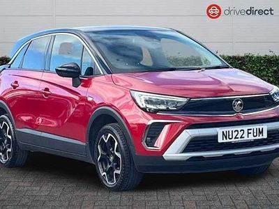 Used Vauxhall Crossland Edition 110 HP (80 kW) 2021 Red SUV