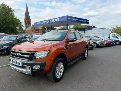 Used Ford Ranger Wildtrack 200 HP (147 kW) 2014 Orange Pickup