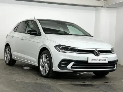 Used VW Polo Style 95 HP (69 kW) 2022 White Hatchback