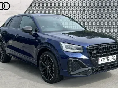 Used Audi Q2 Black Edition 150 HP (110 kW) 2025 Blue SUV