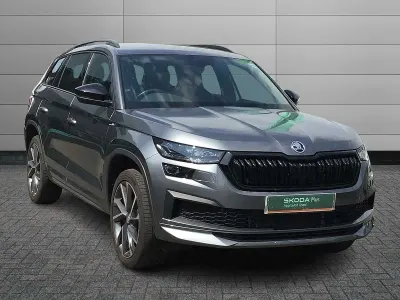 Used Skoda Kodiaq SportLine 147 HP (108 kW) 2024 Graphite grey metallic SUV