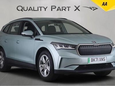 Silver Used 2021 Skoda Enyaq iV ecoSuite SUV | £13,400 (Fair price)