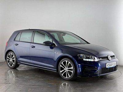 Blue Used 2019 VW Golf VII R-line Hatchback | £14,050 (Fair price)