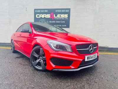 Used Mercedes CLA180 AMG 122 HP (89 kW) 2014 Red Sedan