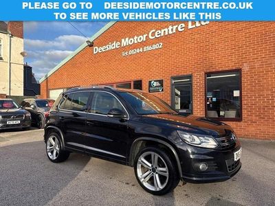 Black Used 2016 VW Tiguan R-line Edition SUV | £11,495 (Super price)