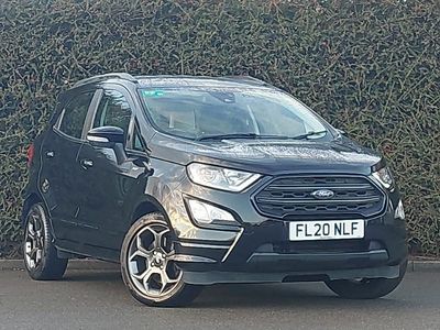 Used Ford Ecosport ST-Line 125 HP (91 kW) 2020 Black SUV