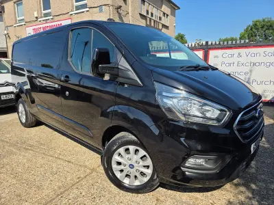 Used Ford Transit Custom Limited 130 HP (95 kW) 2021 Black Van