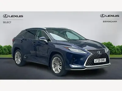 Used Lexus RX450h 2020 Blue SUV