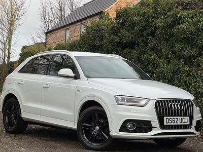 White Used 2013 Audi Q3 S-Line SUV | £5,995 (Fair price)
