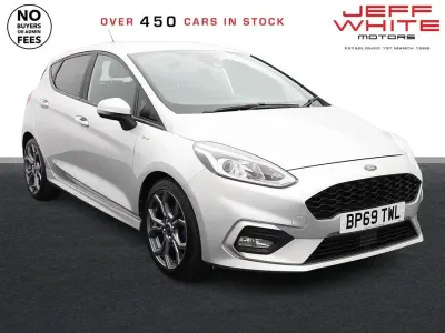 Used Ford Fiesta ST-Line 125 HP (91 kW) 2020 Silver Hatchback