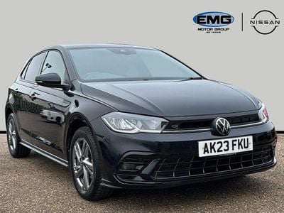 Used VW Polo R-line 95 HP (69 kW) 2023 Black Hatchback