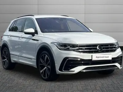 Used VW Tiguan R-line 150 HP (110 kW) 2022 White SUV