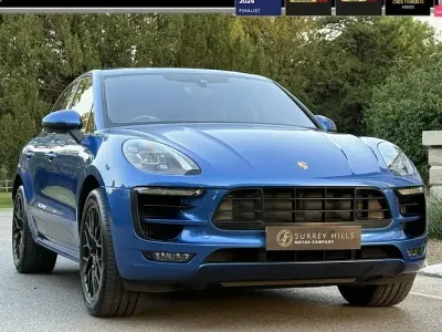 Used Porsche Macan 360 HP (264 kW) 2017 Blue SUV