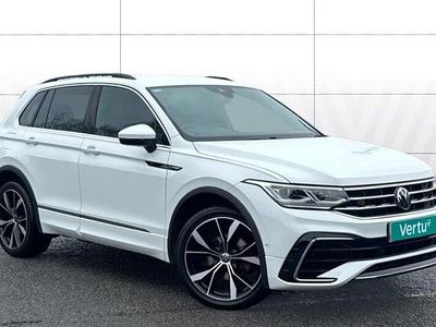 Used VW Tiguan R-line 150 HP (110 kW) 2023 White SUV