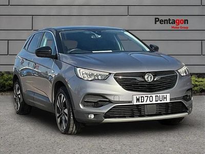 Used Vauxhall Grandland X SRi 128 HP (94 kW) 2020 Grey SUV