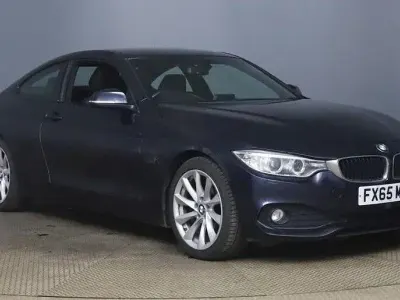 Begagnad BMW 420 2015 Blå Sportkupé