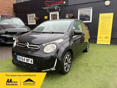 Used Citroën C1 Flair 68 HP (50 kW) 2014 Black Hatchback