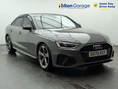 Used Audi A4 Black Edition 150 HP (110 kW) 2020 Grey Sedan