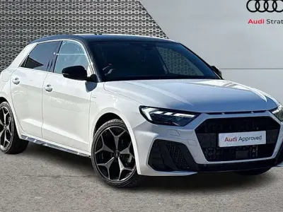 Used Audi A1 Sportback Black Edition 95 HP (69 kW) 2026 White Hatchback