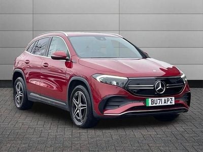 Used Mercedes EQA250 AMG line 139 kW (190 HP) 2021 Red SUV