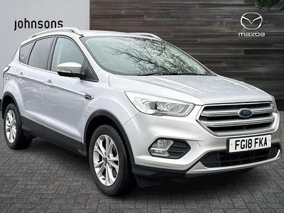 Used Ford Kuga Titanium 150 HP (110 kW) 2018 Silver SUV