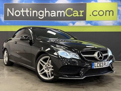 Begagnad Mercedes E220 AMG 2014 Svart Cab