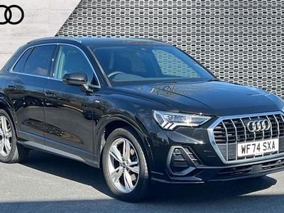 Used Audi Q3 S-Line 150 HP (110 kW) 2024 Black SUV