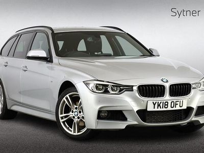 Silver Used 2018 BMW 320 M Sport Estate | £18,000 (Fair price)