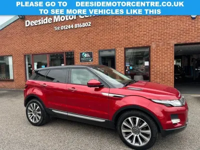 Used Land Rover Range Rover evoque Prestige 190 HP (139 kW) 2014 Red SUV