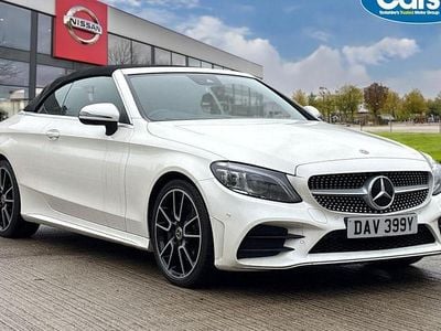 Used Mercedes C300 AMG Line Premium 245 HP (180 kW) 2019 White Cabriolet