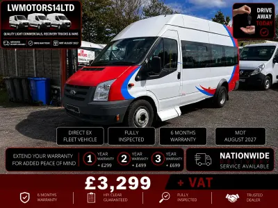 Used Ford Transit 115 HP (84 kW) 2010 White Van