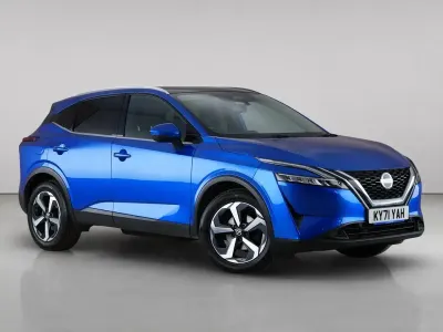Used Nissan Qashqai S 2021 Blue SUV