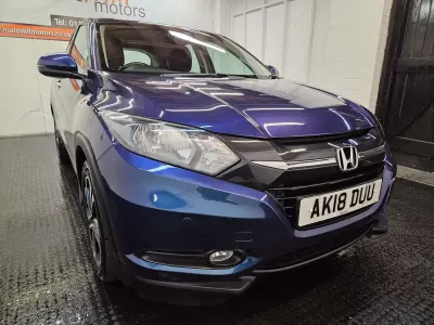 Used Honda HR-V SE 130 HP (95 kW) 2018 Blue SUV