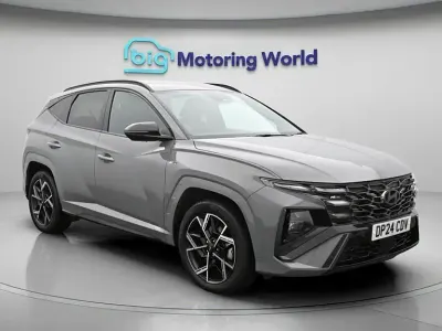 Begagnad Hyundai Tucson N Line 215 HK (158 kW) 2024 Grå SUV