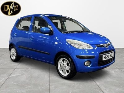 Usado Hyundai i10 Comfort 78 HP (57 kW) 2010 Azul Citadino