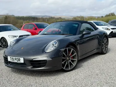 Usado Porsche 911 Carrera Cabriolet 350 CV (257 kW) 2012 Gris Descapotable