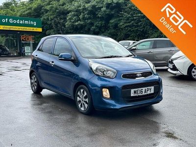 Blue Used 2016 Kia Picanto Hatchback | £6,500 (A bit pricey)
