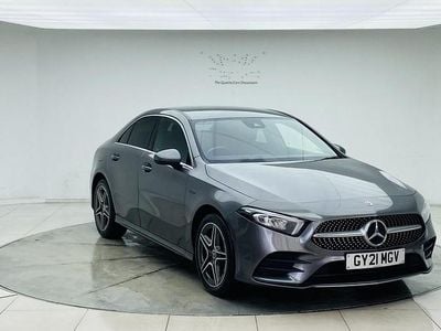 Begagnad Mercedes A250 AMG line 218 HK (160 kW) 2021 Grå Sedan