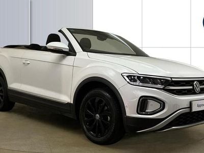White Used 2022 VW T-Roc Cabriolet Style Cabriolet | £17,034 (Good price)