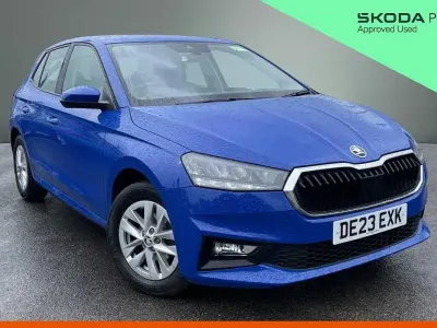 Second-hand Skoda Fabia Comfort 79 CP (58 kW) 2023 Albastru Hatchback